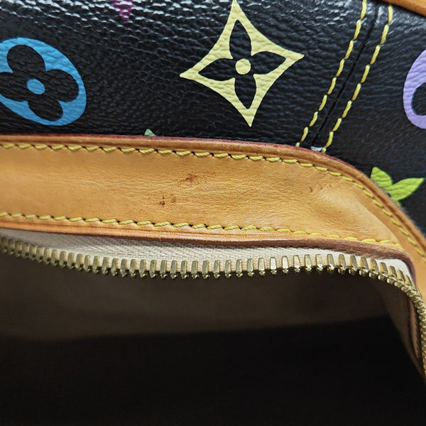 LV × TM CLAUDIA Monogram Coated Canvas Black