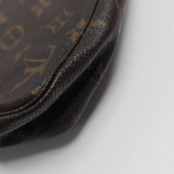 ACCESSOIRES Monogram Coated Canvas Brown