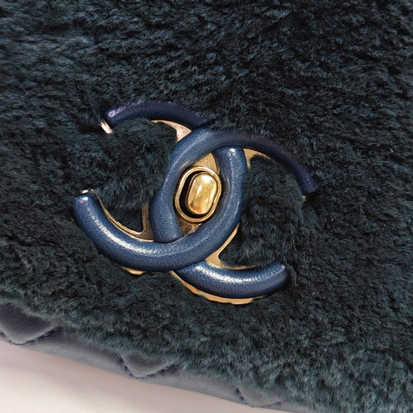 Small Rabbit Fur Blue