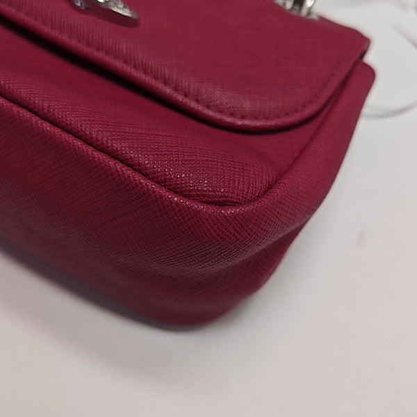 Calfskin Shoulder Bag Red