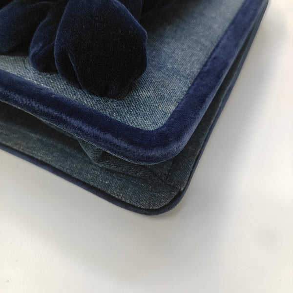 Denim Shoulder Bag Blue