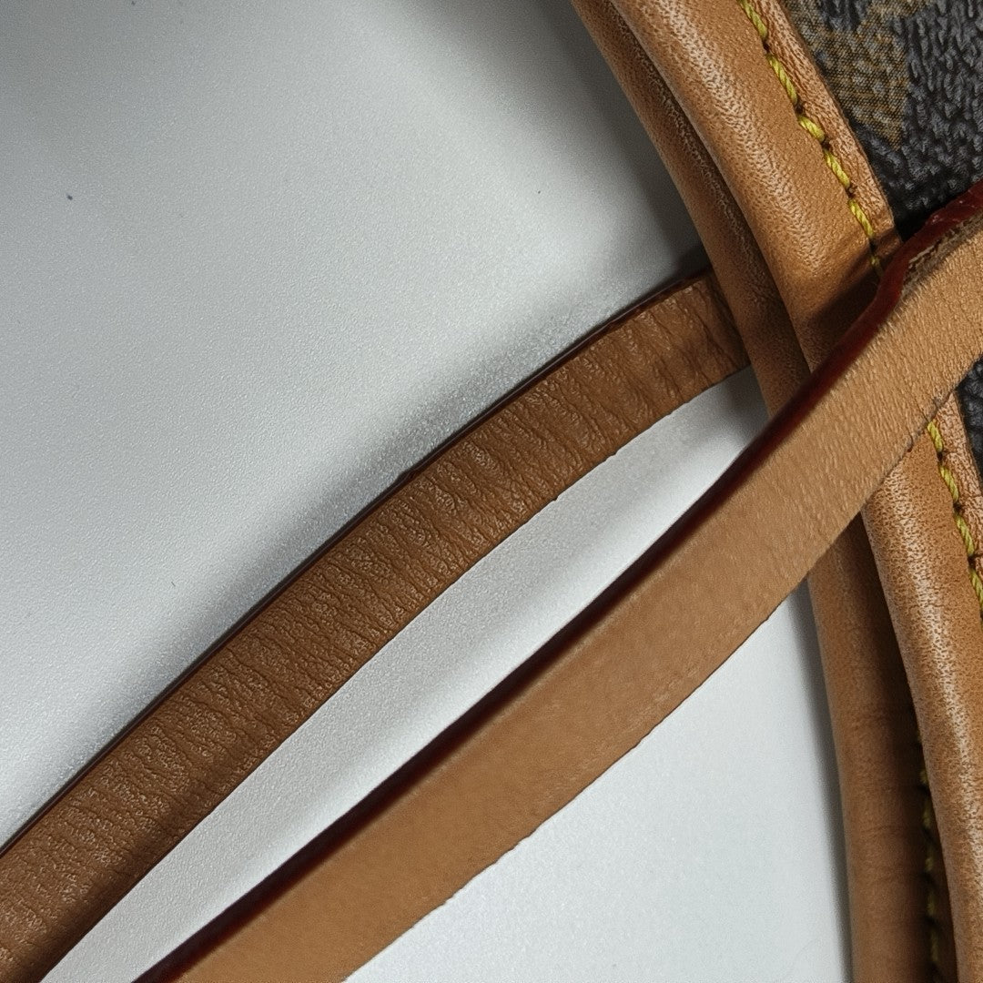 CARRYALL PM Monogram Coated Canvas Brown