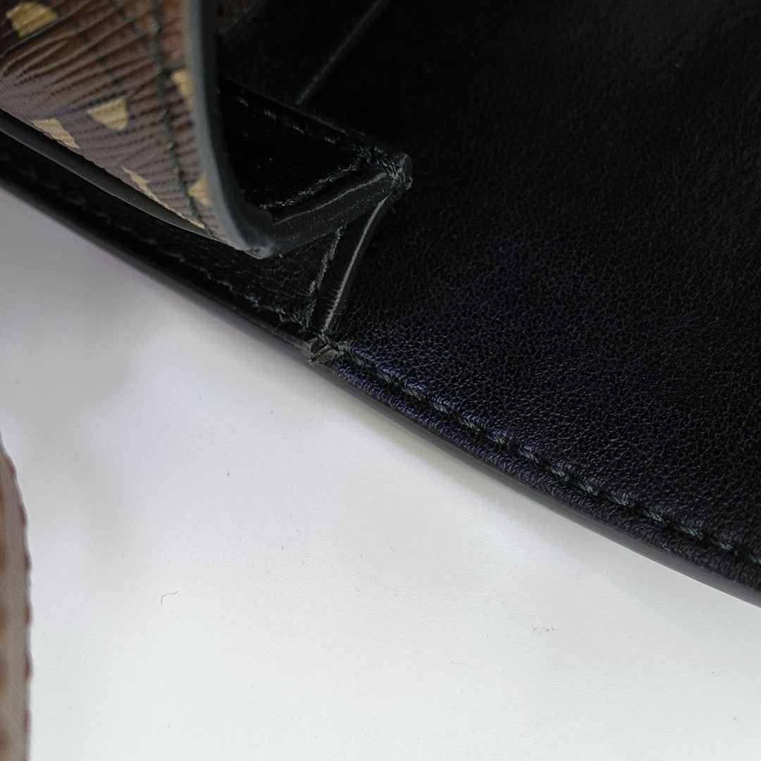Grace Small Coated Canvas Brown