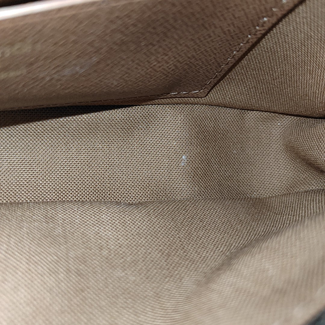 IVY Monogram Coated Canvas Brown