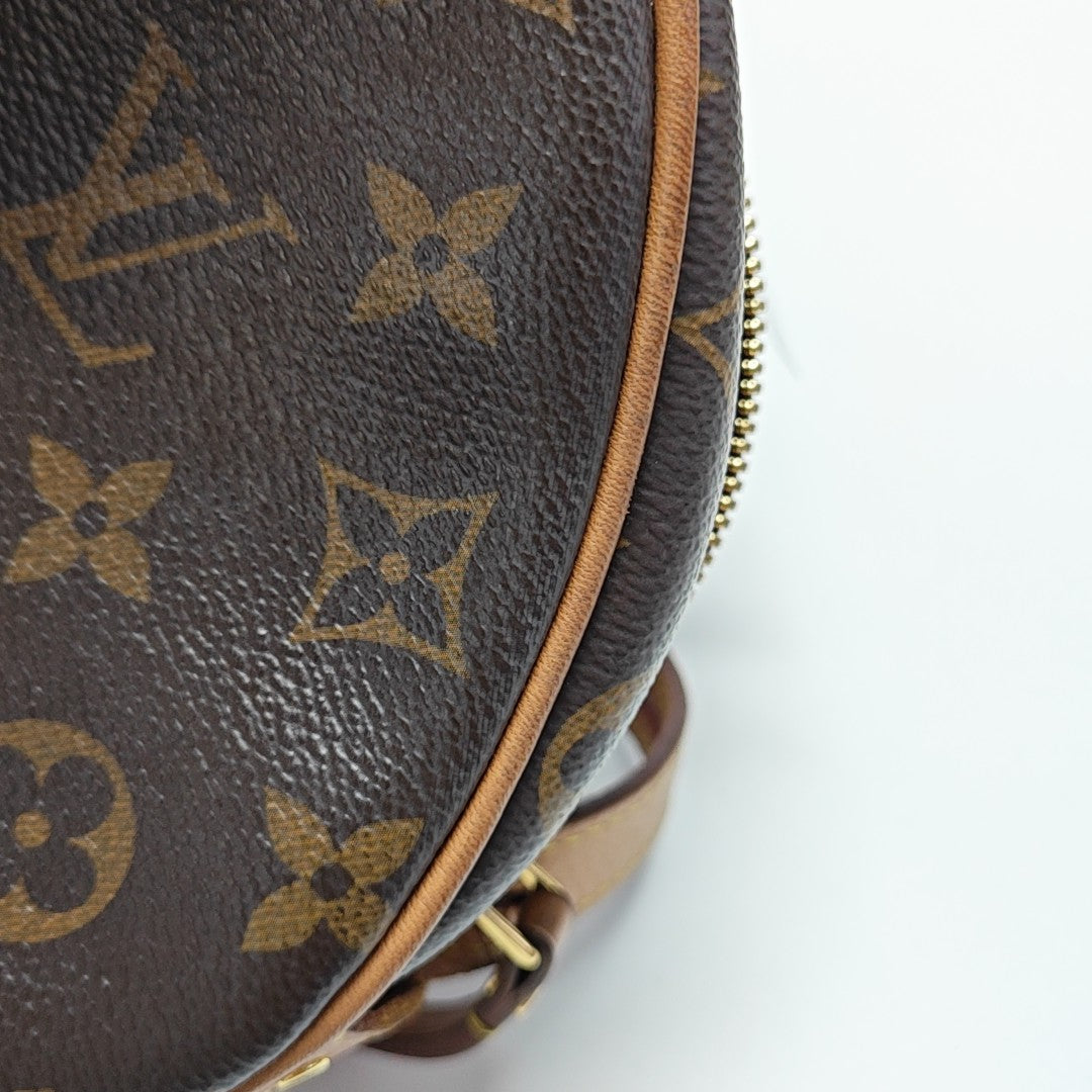 BOITE CHAPEAU MM Monogram Coated Canvas Brown
