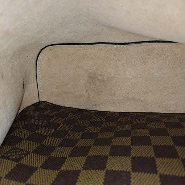 NÉONOÉ MM Damier Ebene Coated Canvas Brown
