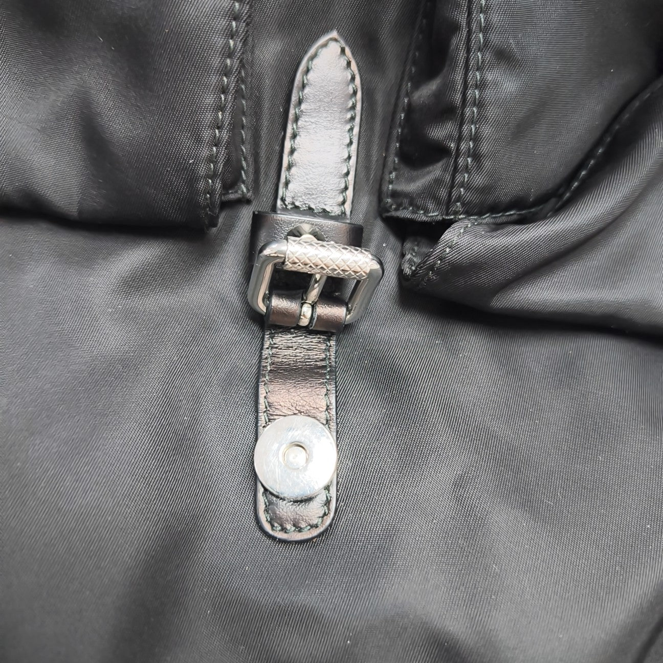 Nylon Backpack Black
