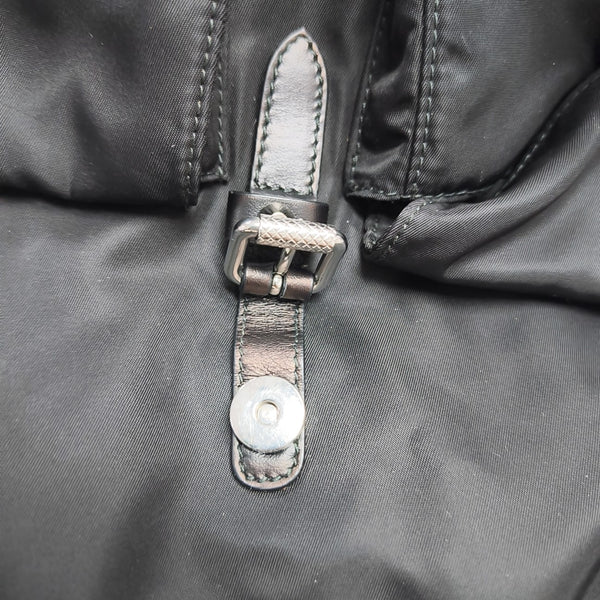Nylon Backpack Black