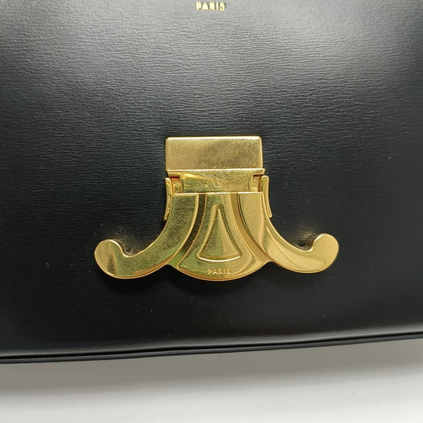 TRIOMPHE Small Calfskin Black