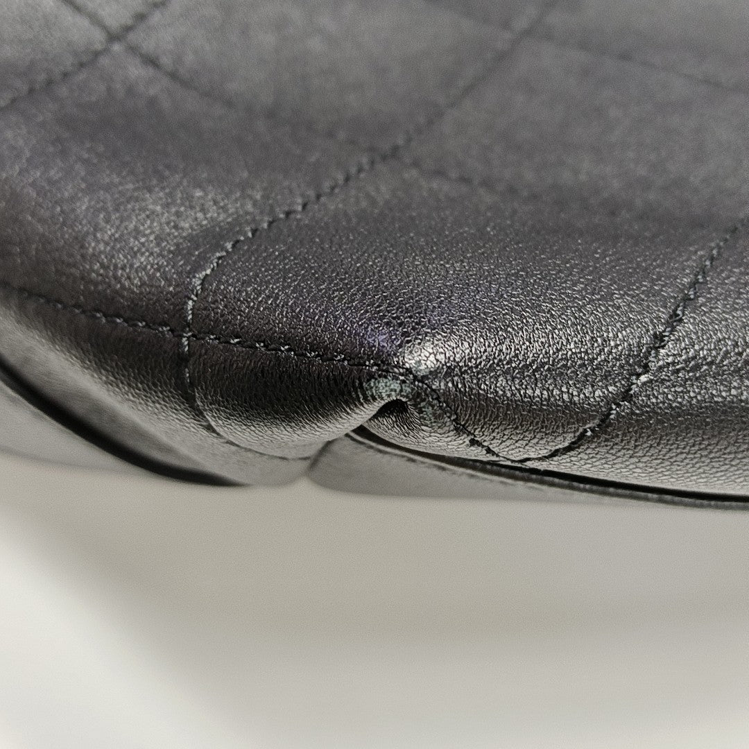 Quilted Lambskin Black