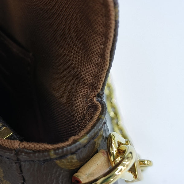 IVY Monogram Coated Canvas Brown