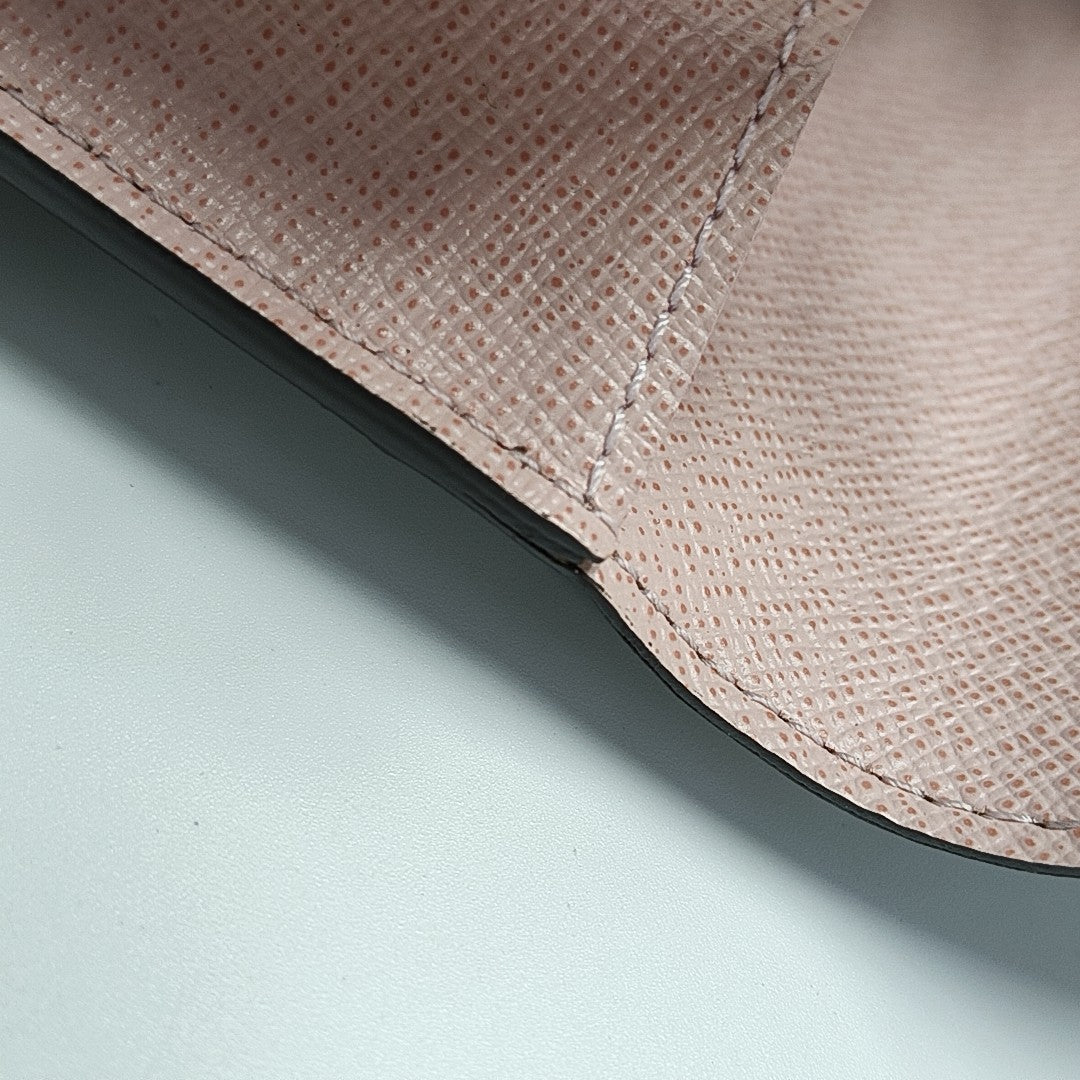 EMILIE Monogram Coated Canvas Brown Wallet