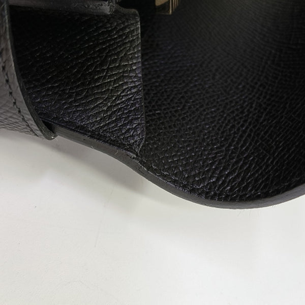 Kelly 20 Epsom Black Wallet