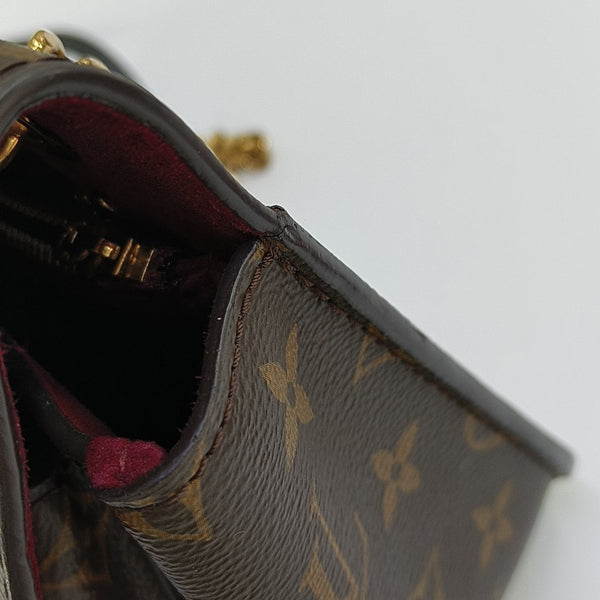 PASSY Monogram Coated Canvas Brown