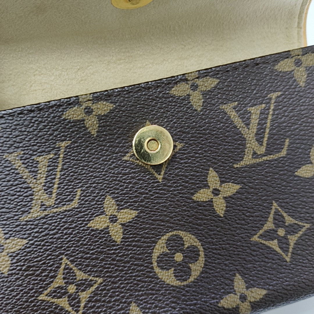 FLORENTINE Monogram Coated Canvas Brown