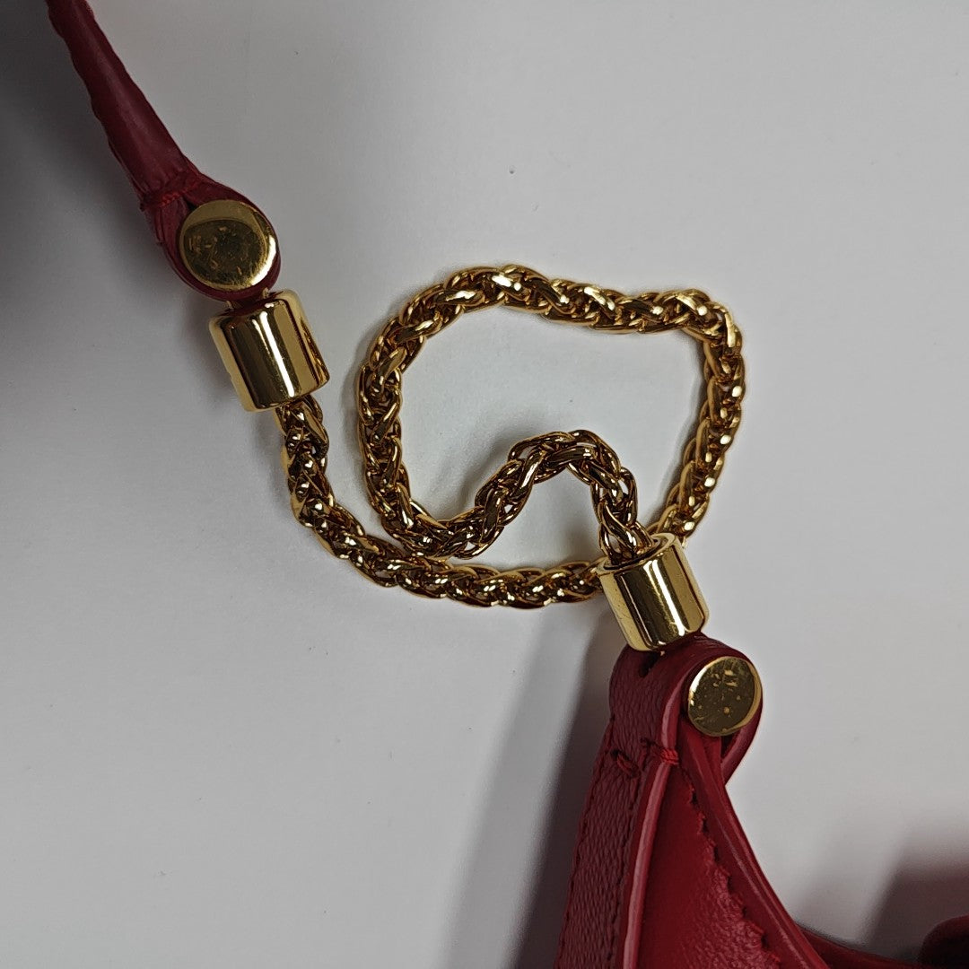 SERPENTI ELLIPSE Mini Calfskin Red