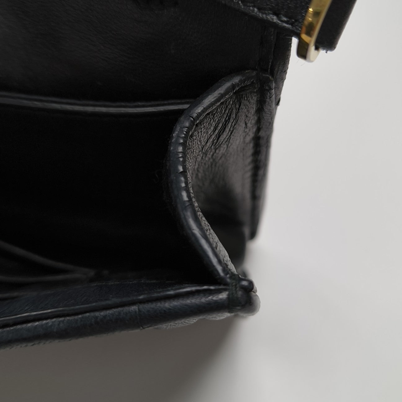 Matelassé Quilted Lambskin Black