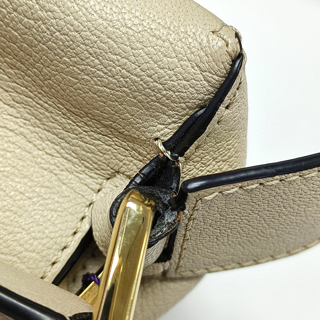 Puzzle Small Lambskin White