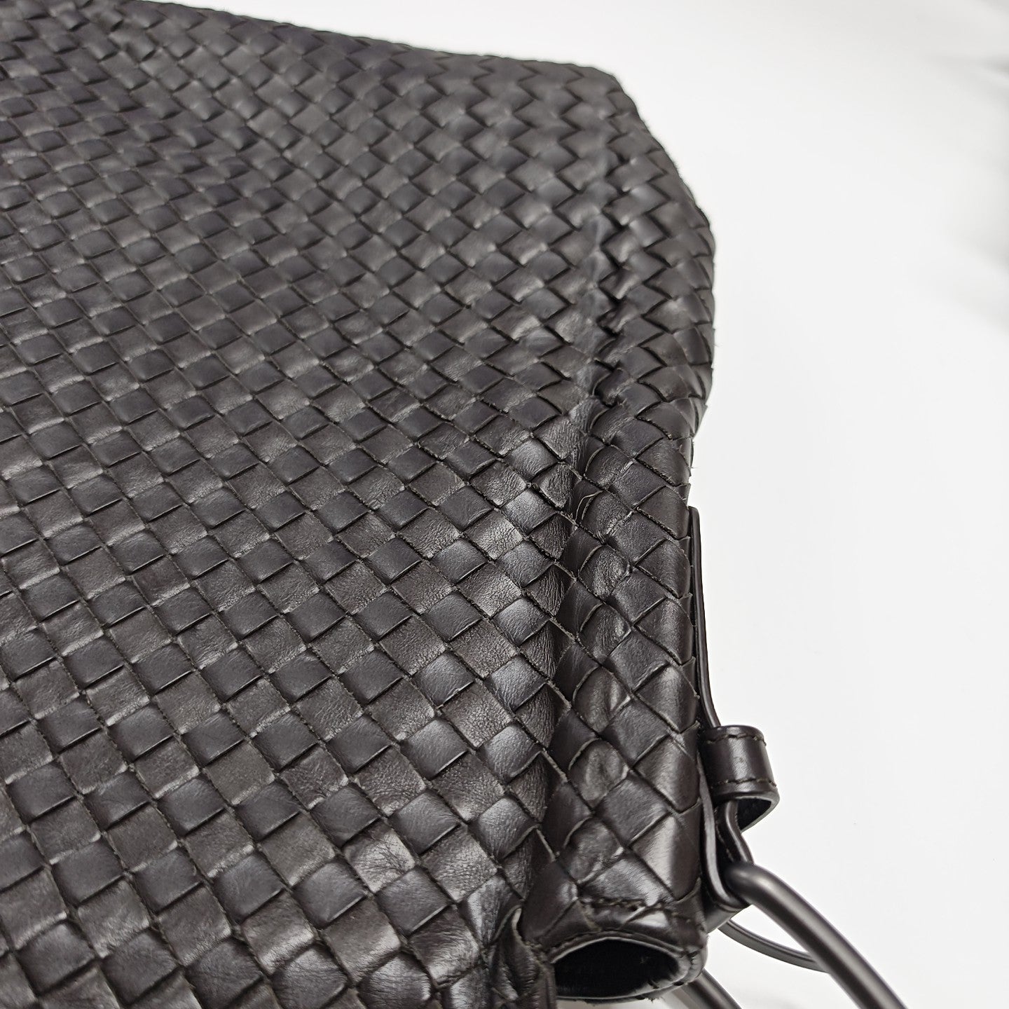 Calfskin Shoulder Bag Brown