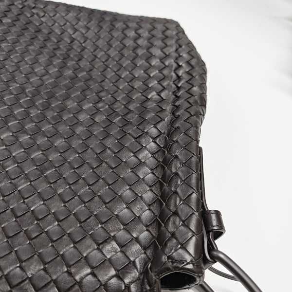 Calfskin Shoulder Bag Brown