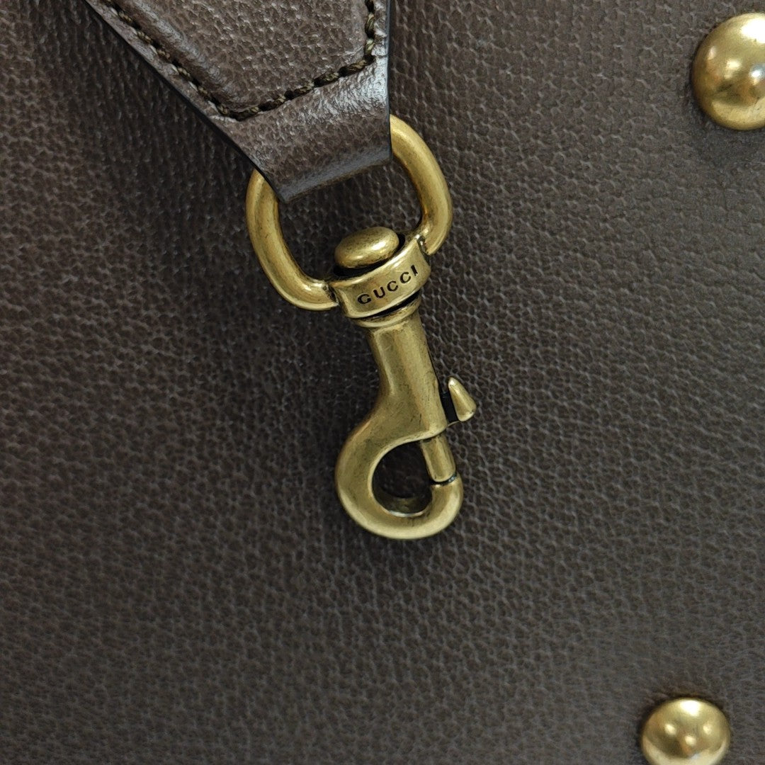 Savoy Large Monogram Coated Canvas Beige