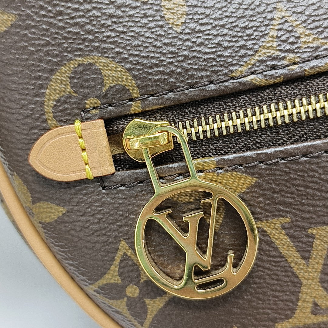 LOOP Monogram Coated Canvas Brown