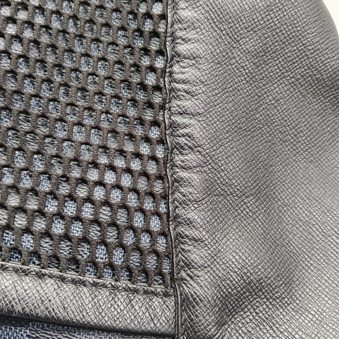 ZACK Damier Coated Canvas Blue