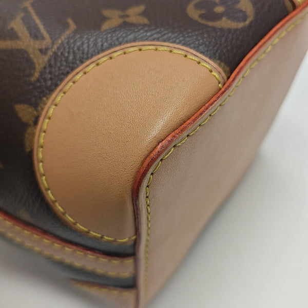 NOÉ Monogram Coated Canvas Brown