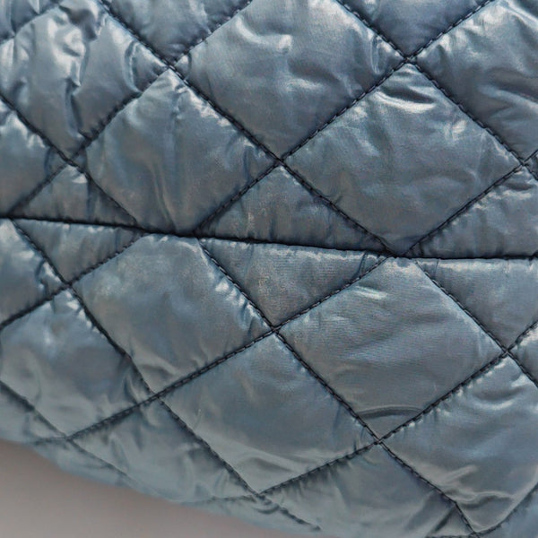 COCO COCOON Quilted Nylon Blue