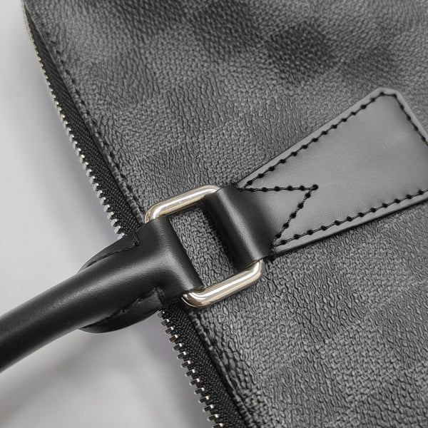 PORTE-DOCUMENTS Damier Graphite Coated Canvas Gray