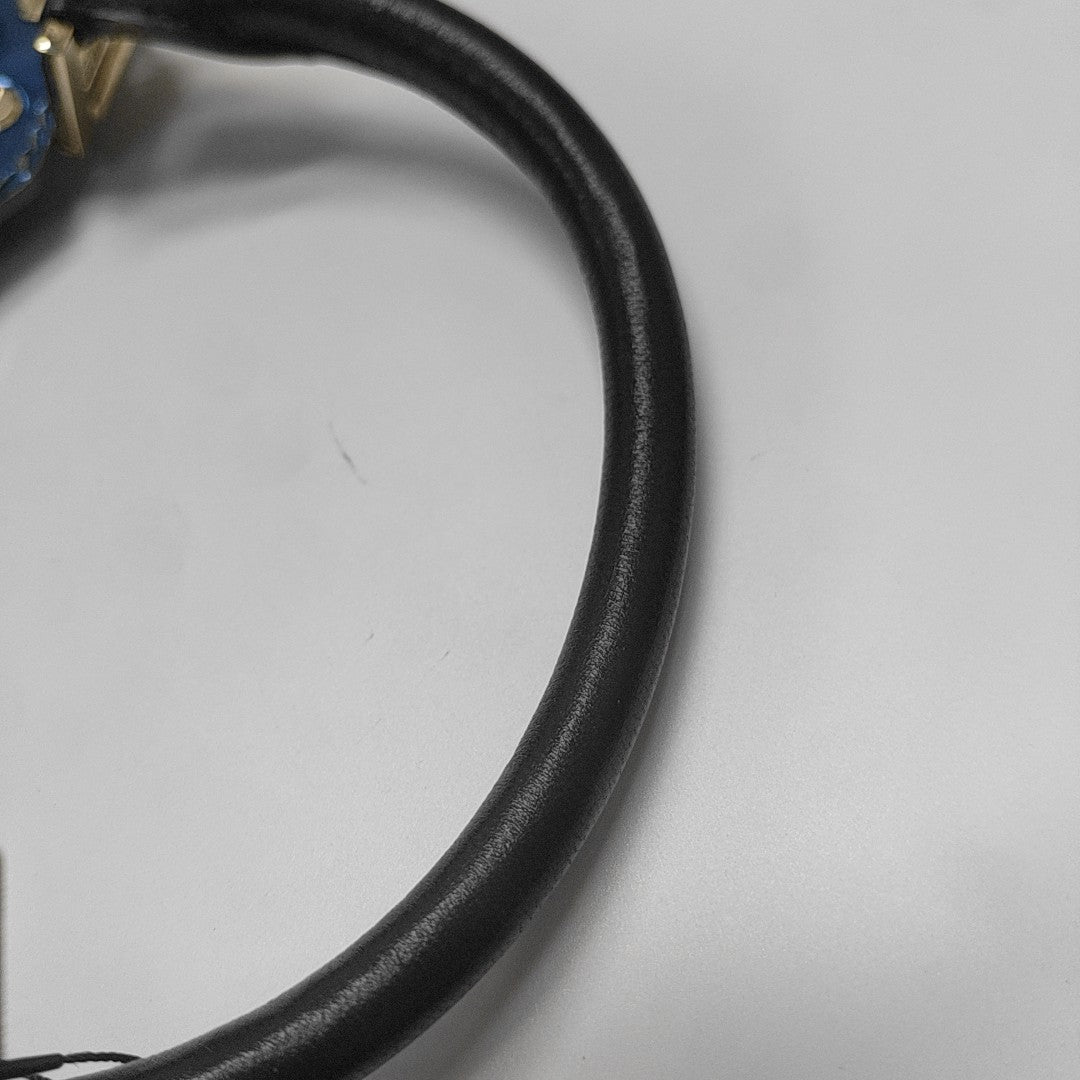 Calfskin Shoulder Bag Blue