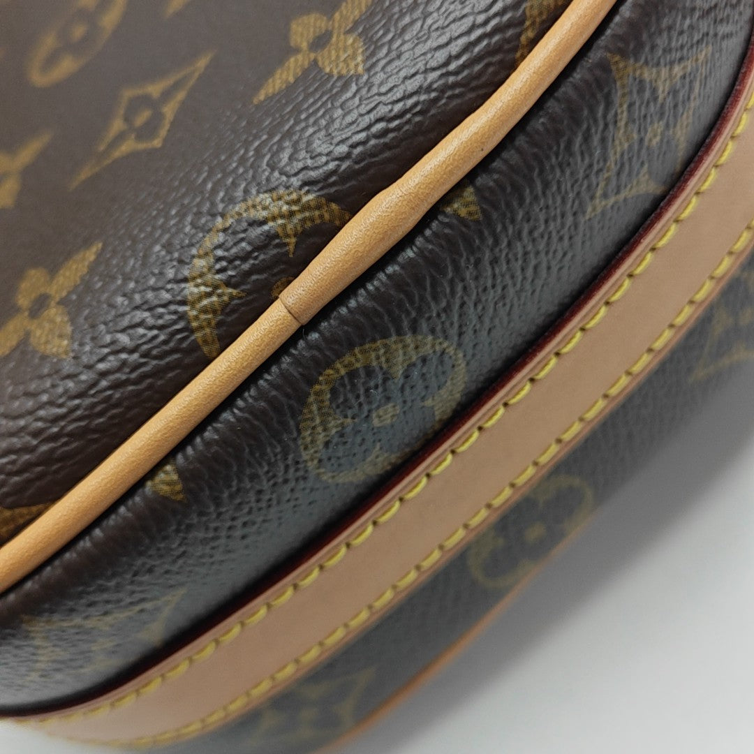 BOITE CHAPEAU PM Monogram Coated Canvas Brown