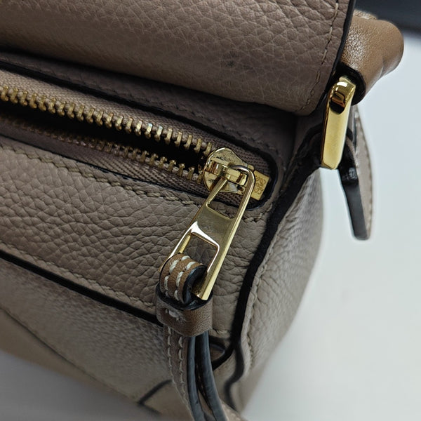 Puzzle Mini Calfskin Gray