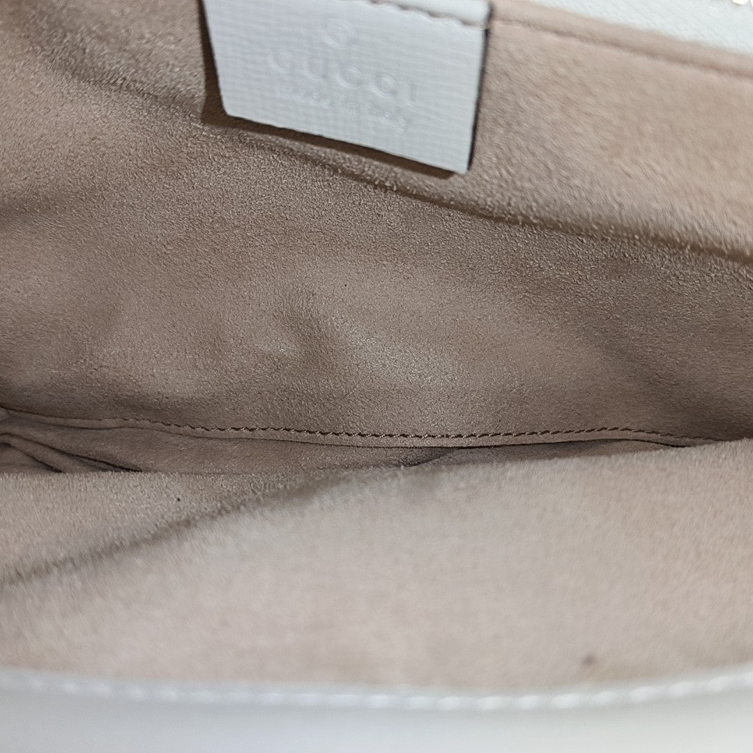 Horsebit 1955 Lona recubierta con monograma pequeño beige