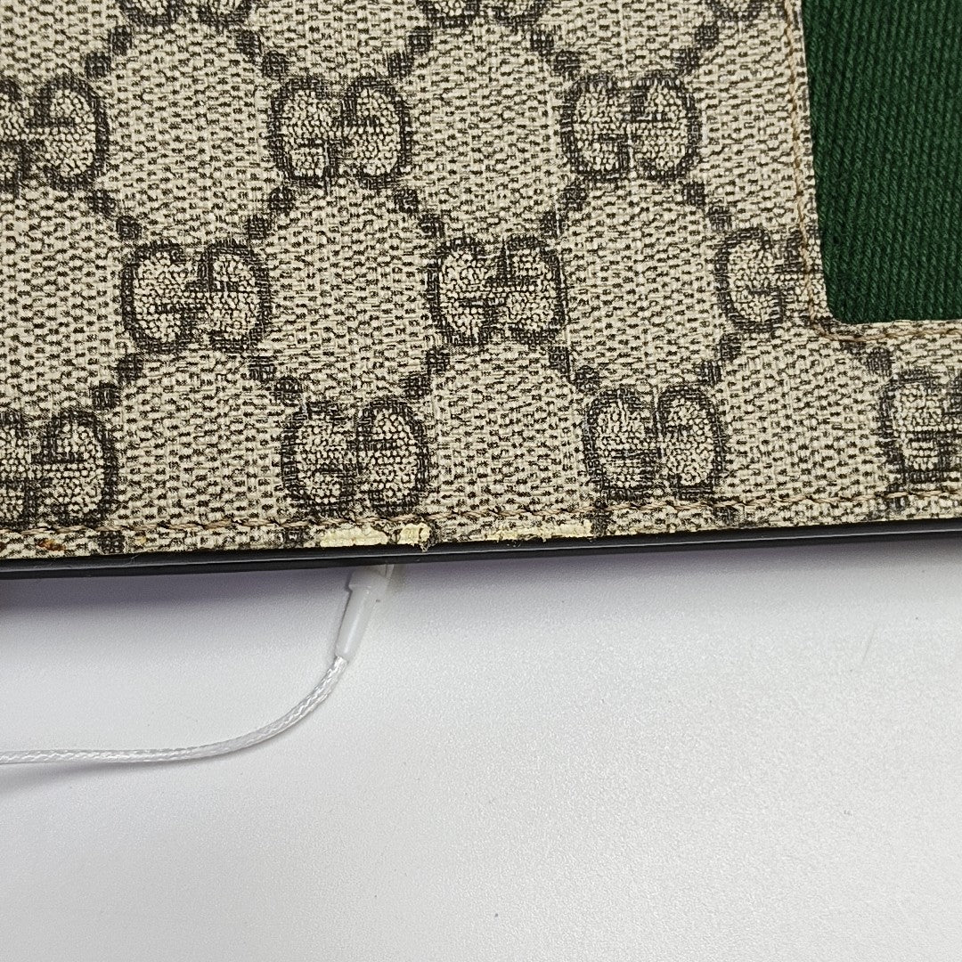 GG Supreme Monogram Coated Canvas Black