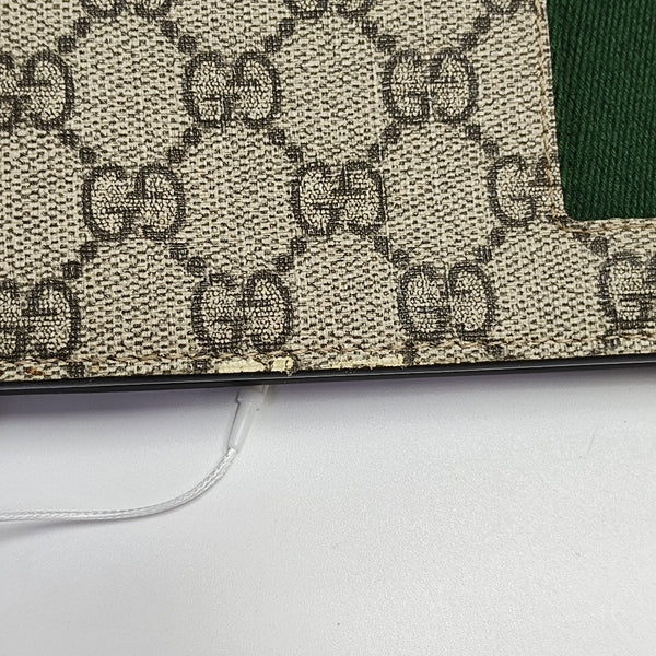 GG Supreme Monogram Coated Canvas Black