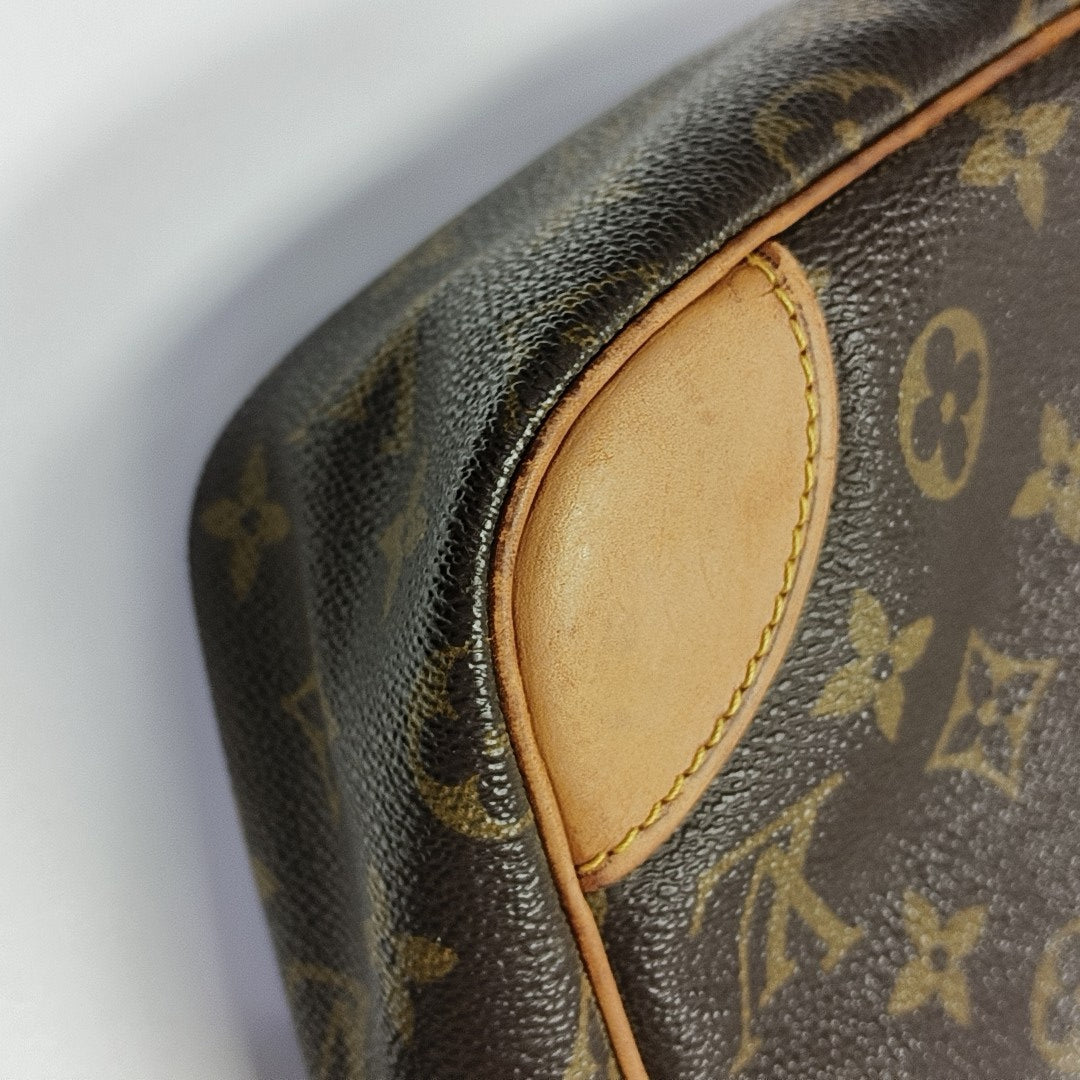 DANUBE Monogram Coated Canvas Brown