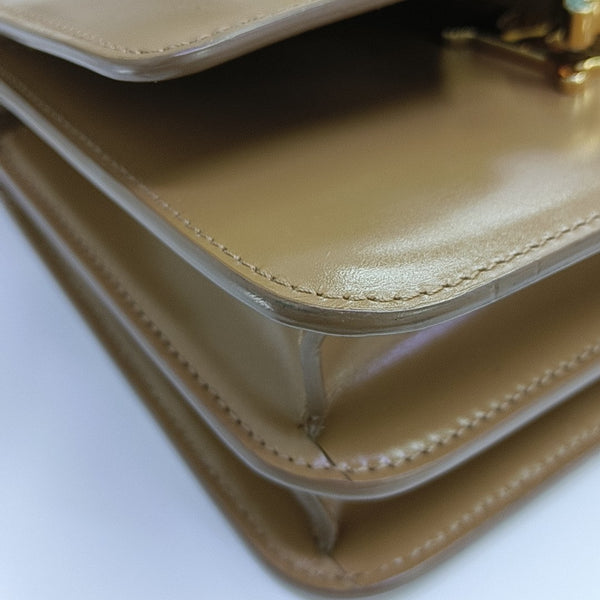 TB Small Calfskin Brown