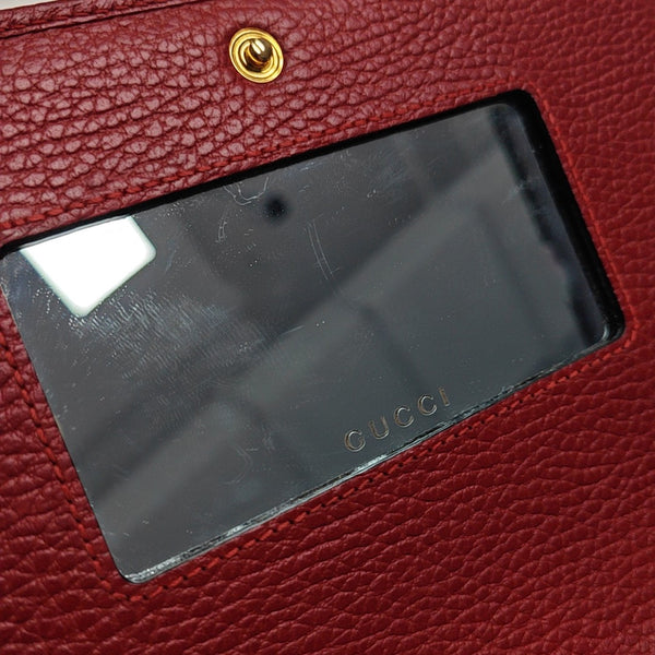 GG Marmont Mini Calfskin Red