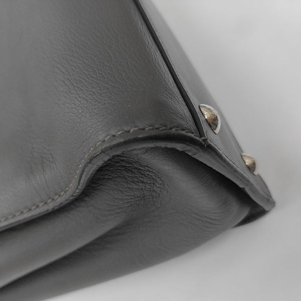 Peekaboo Medium Calfskin Gray