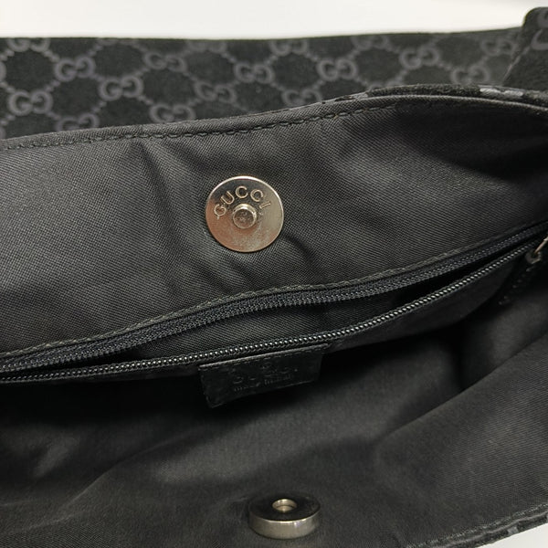 Suede Shoulder Bag Black