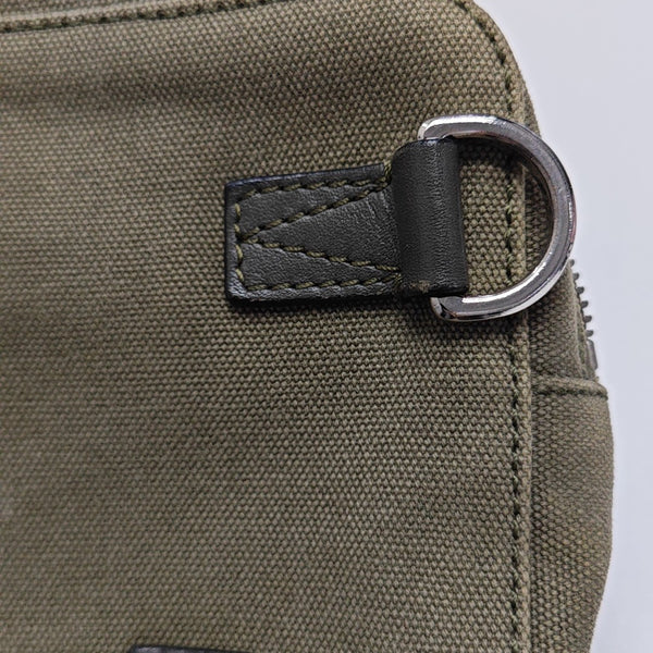 Canvas Shoulder Bag Green