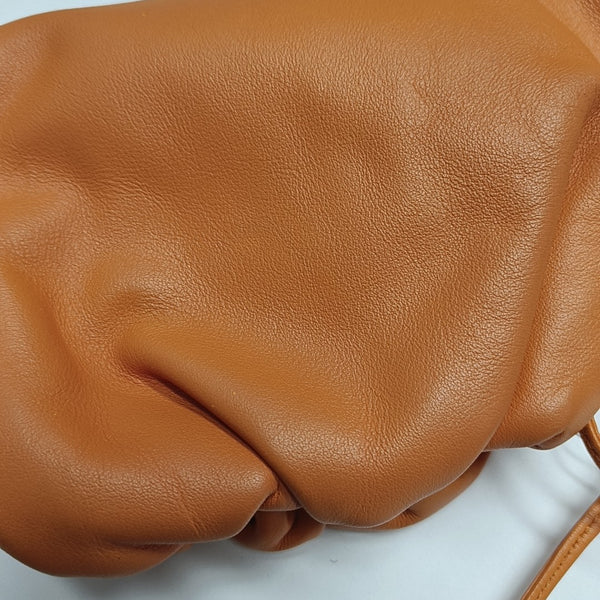 Authenticated pre-owned  The Pouch Mini Calfskin Orange - Crossbody Bag at Looply