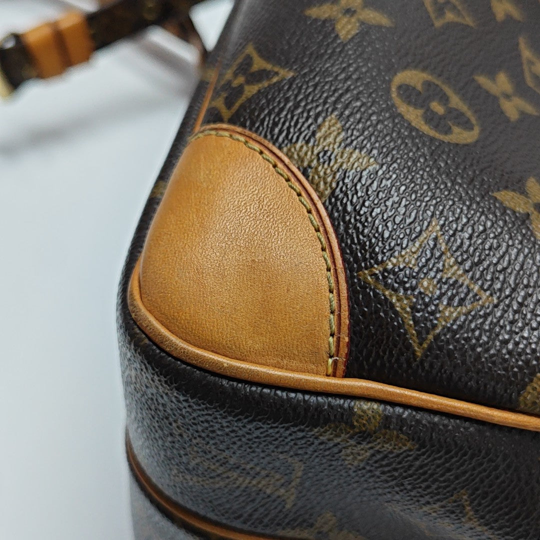NIL Monogram Coated Canvas Brown