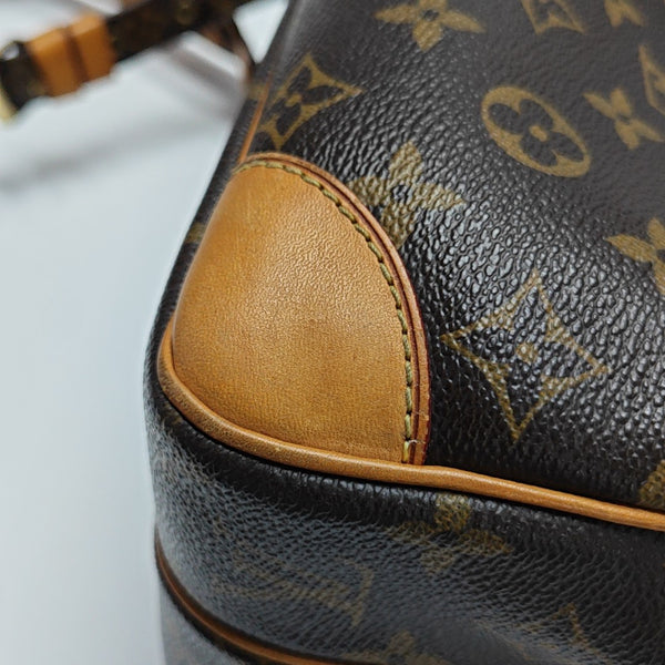 NIL Monogram Coated Canvas Brown