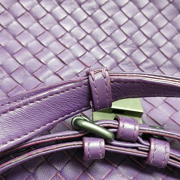 Authenticated pre-owned  Roma Lambskin Purple - Tote Bag at Looply