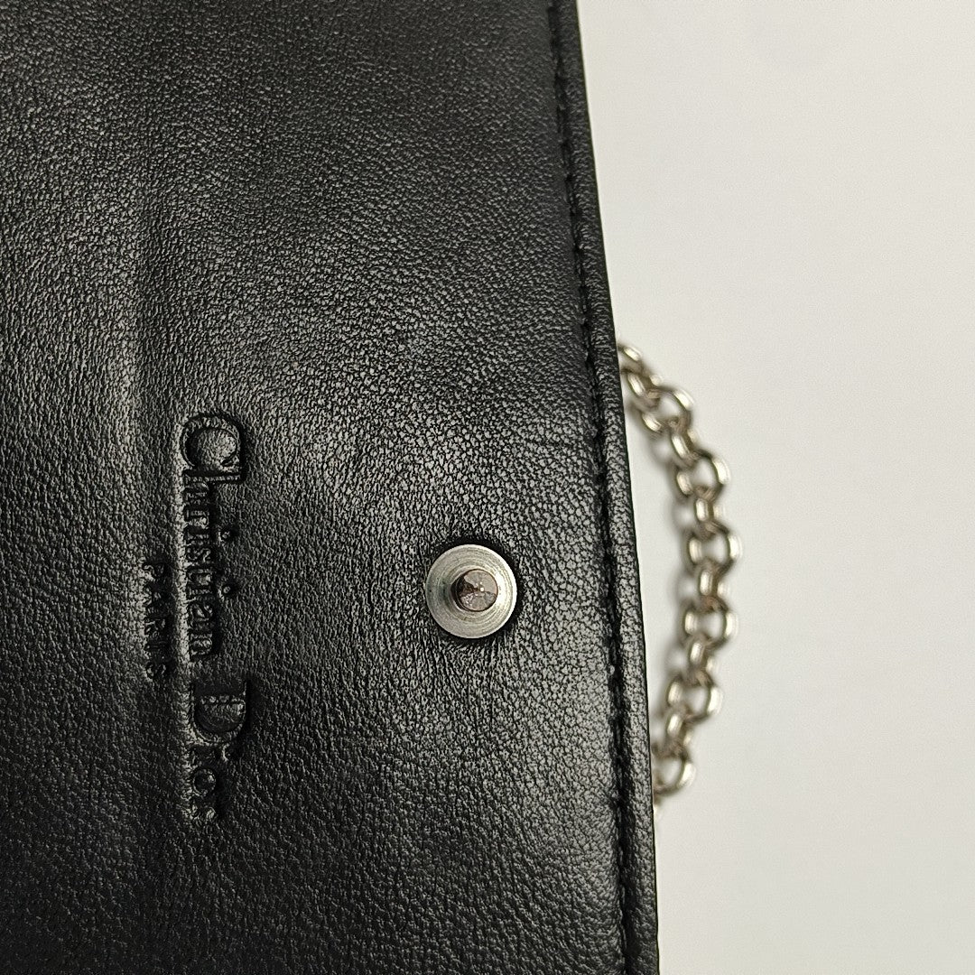 Lady Dior Small Cannage Lambskin Black