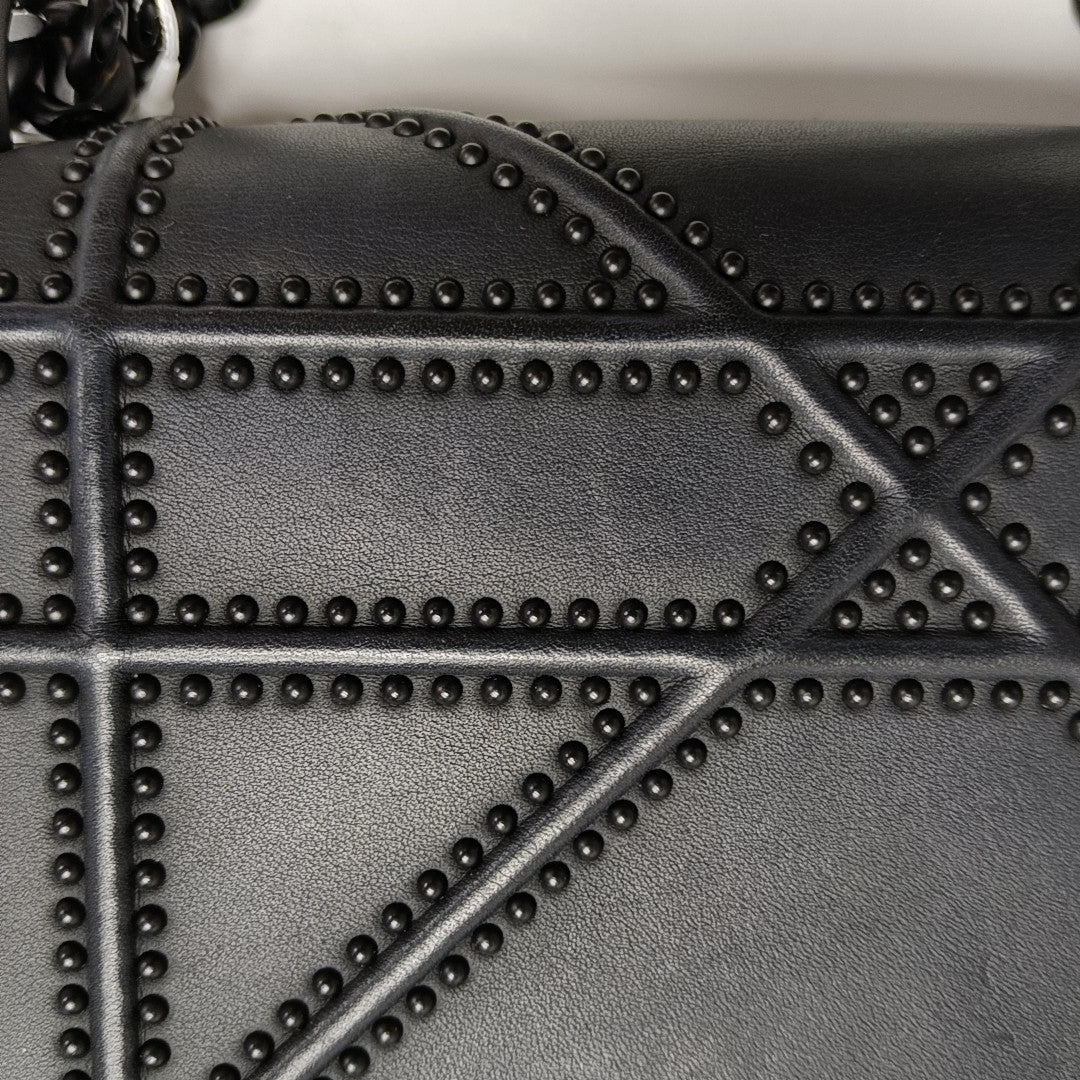 Diorama Small Calfskin Black