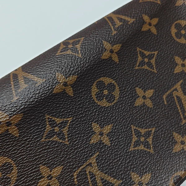 FÉLICIE Monogram Coated Canvas Brown