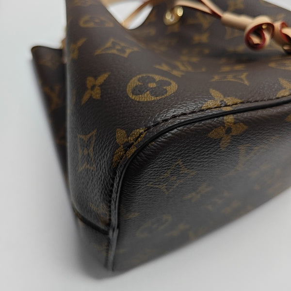 NÉONOÉ BB Monogram Coated Canvas Brown